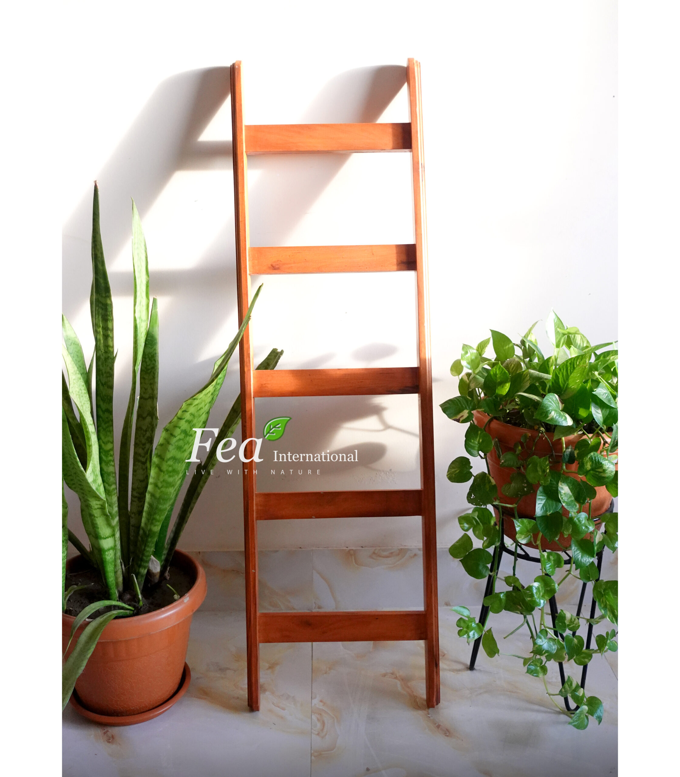 Wall Leaning Decorative Blanket Ladders Fea International